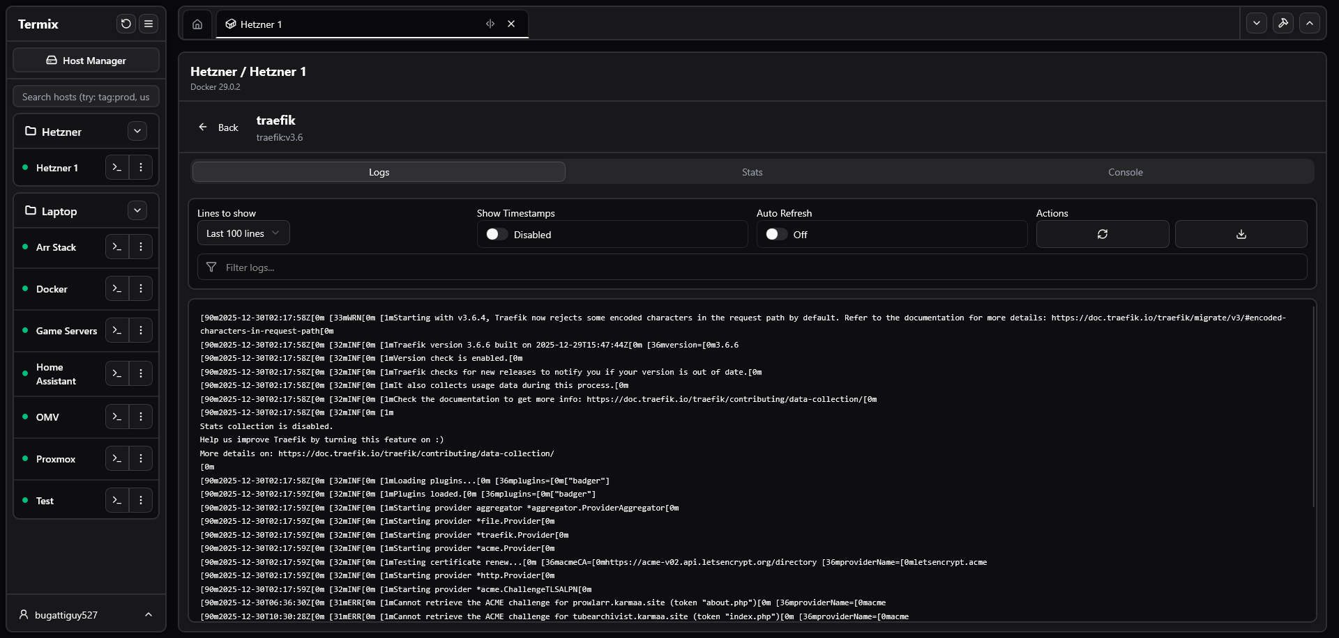 Termix Demo 110