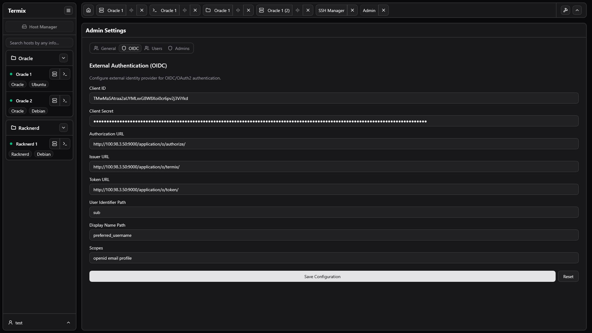Termix Demo 5